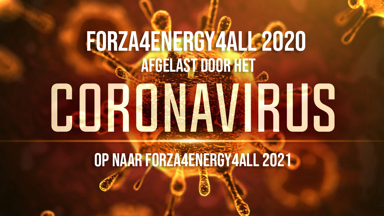 Forza4Energy4All 2020 afgelast door corona
